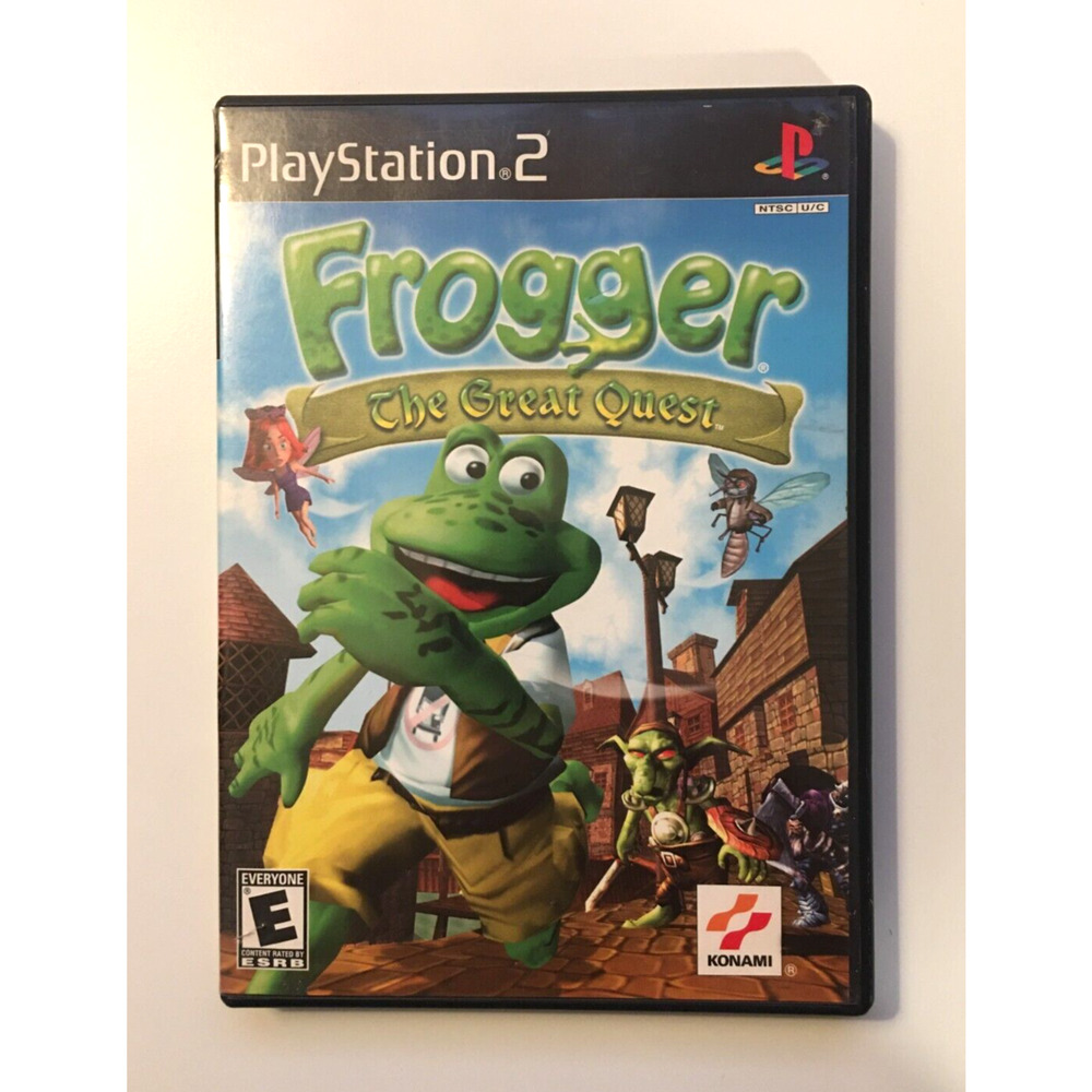 Frogger The Great Quest For PS2 (PlayStation 2, 2001) Konami - CIB Complete